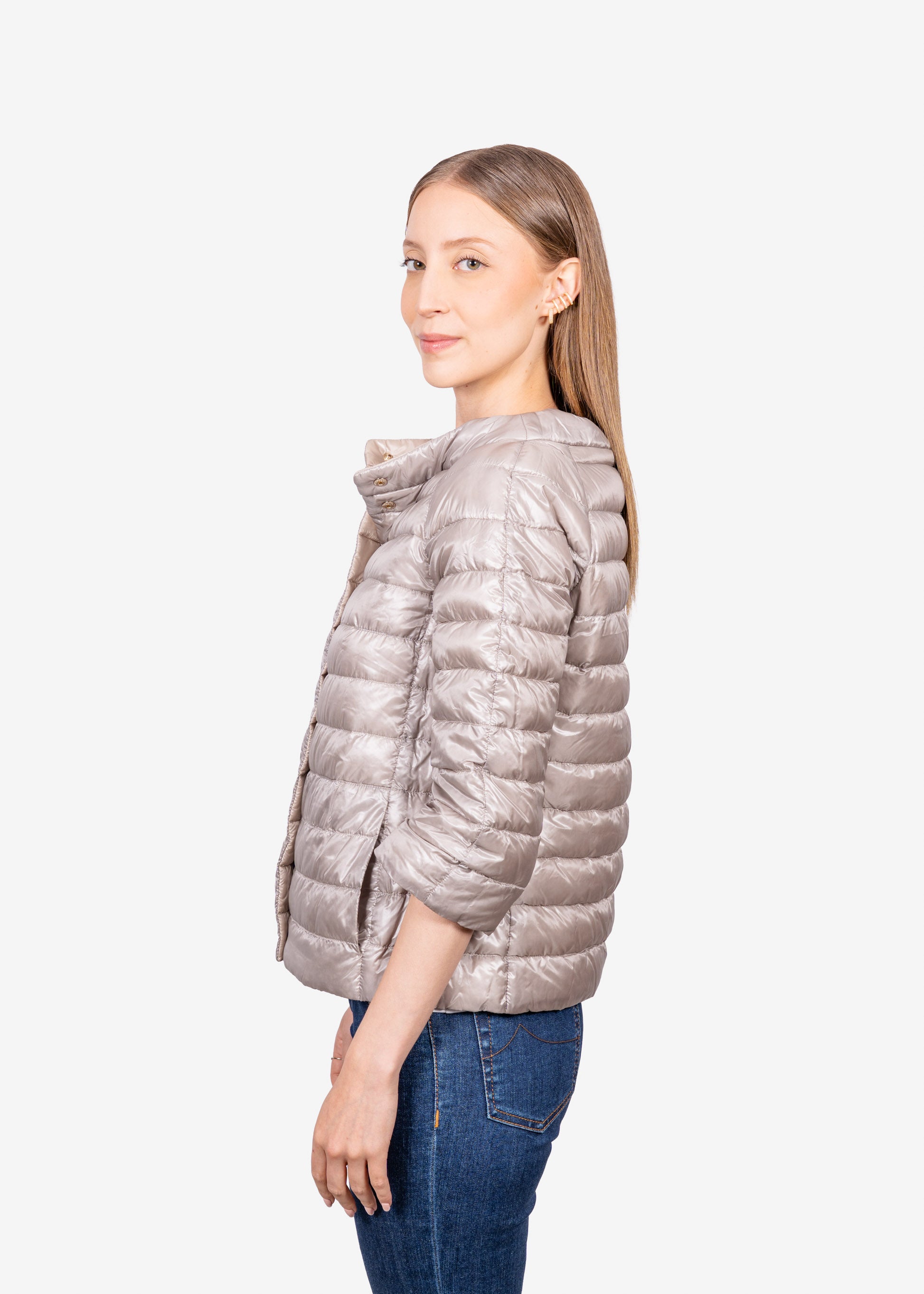 CHAQUETA HERNO DAMA BEIGE POLIAMID (PI0769D120171994)