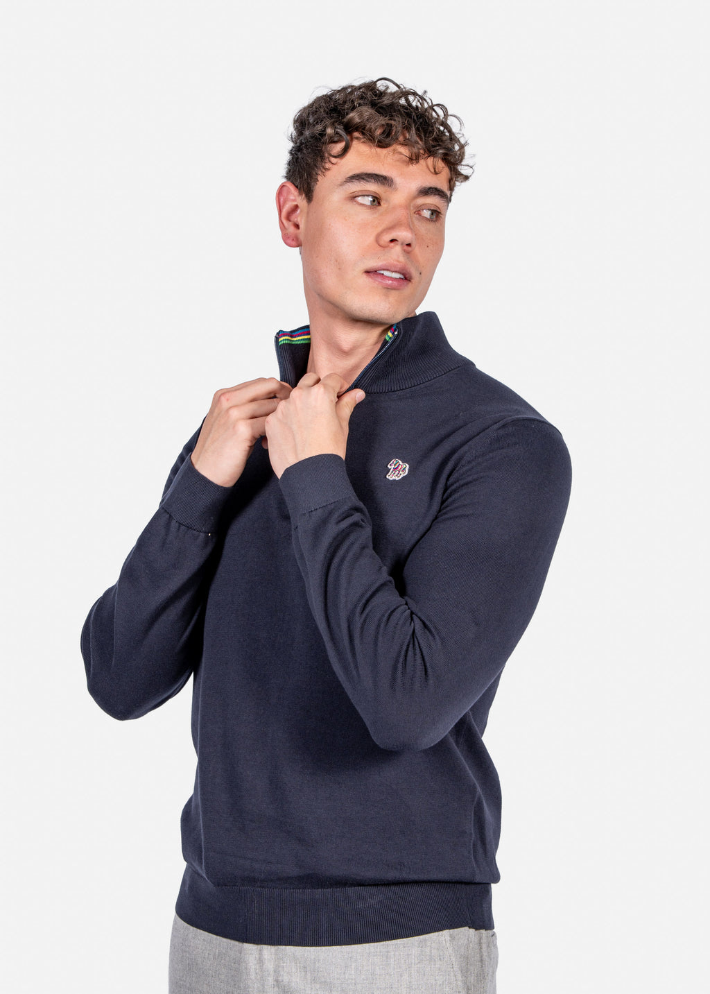 SWETER PAUL SMITH AZUL ALGODON (M2R-872XZ-M21858-49)