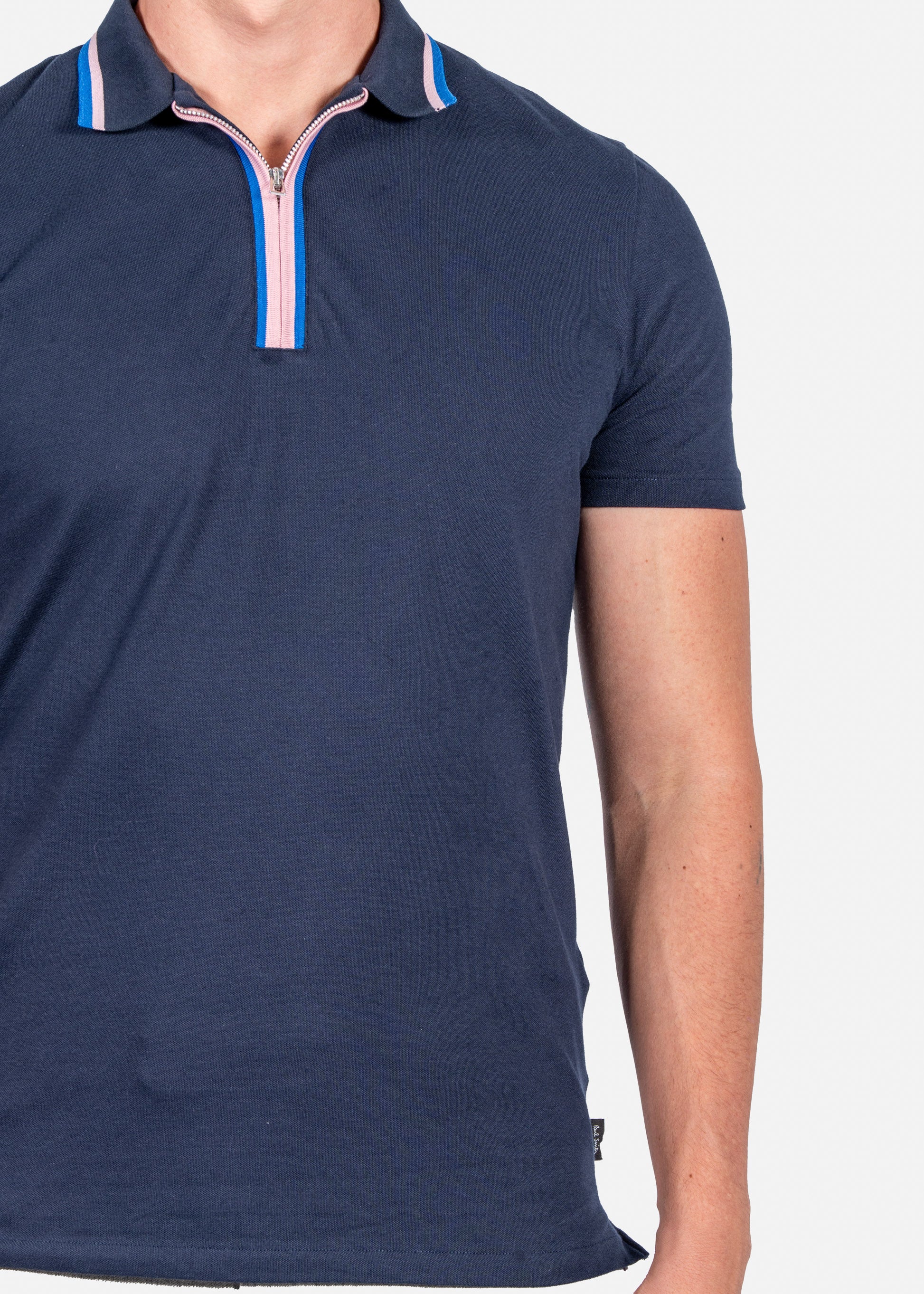 CAMISETA POLO PAUL SMITH AZUL ALGODON (M2R-322Y-P21511-49A)