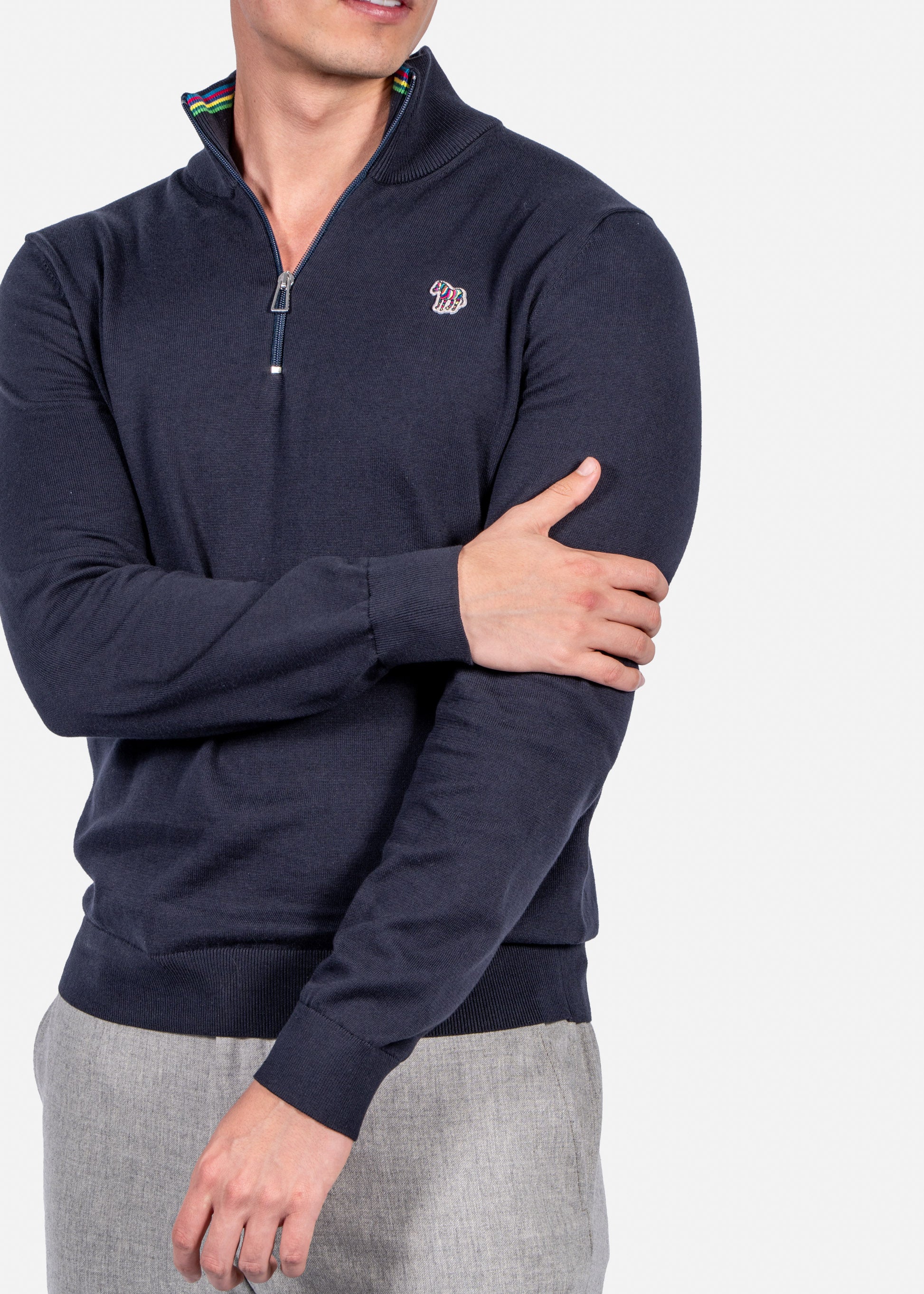 SWETER PAUL SMITH AZUL ALGODON (M2R-872XZ-M21858-49)