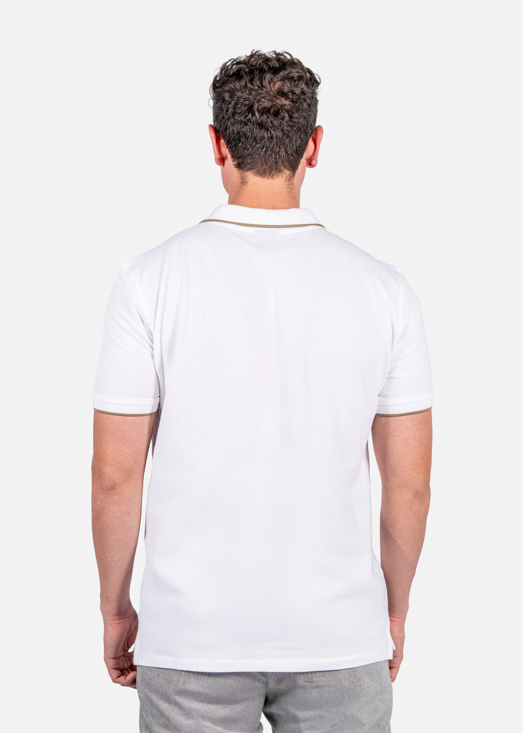 CAMISETA POLO PAUL SMITH BLANCO ALGODON (M2R-151LZ-P51580-01)