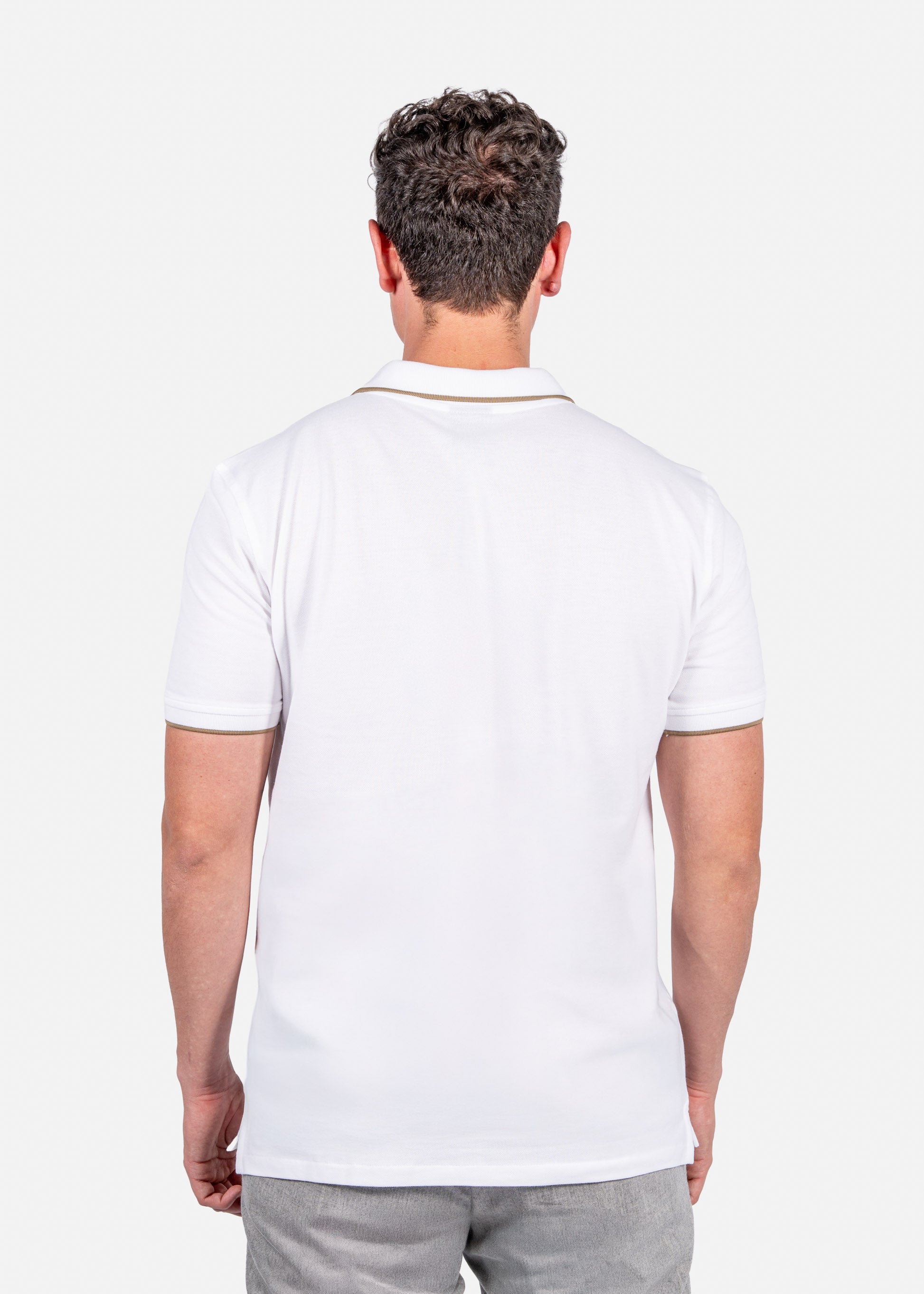 CAMISETA POLO PAUL SMITH BLANCO ALGODON (M2R-151LZ-P51580-01)