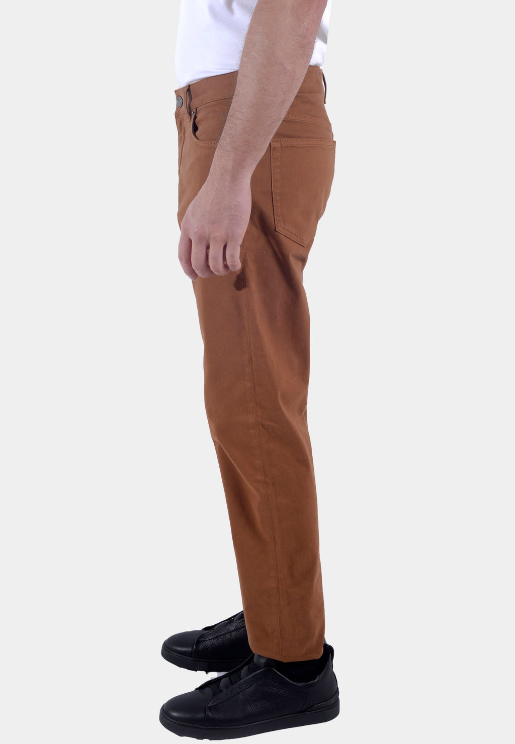 PANTALON E. ZEGNA CAFE ALGODON (UBI17A5TR00153)