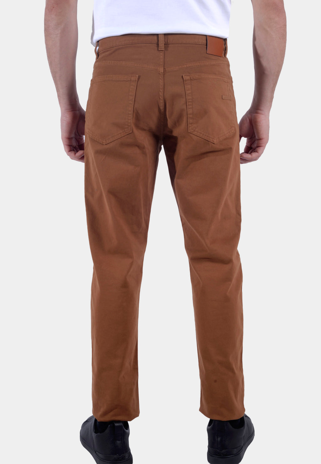 PANTALON E. ZEGNA CAFE ALGODON (UBI17A5TR00153)