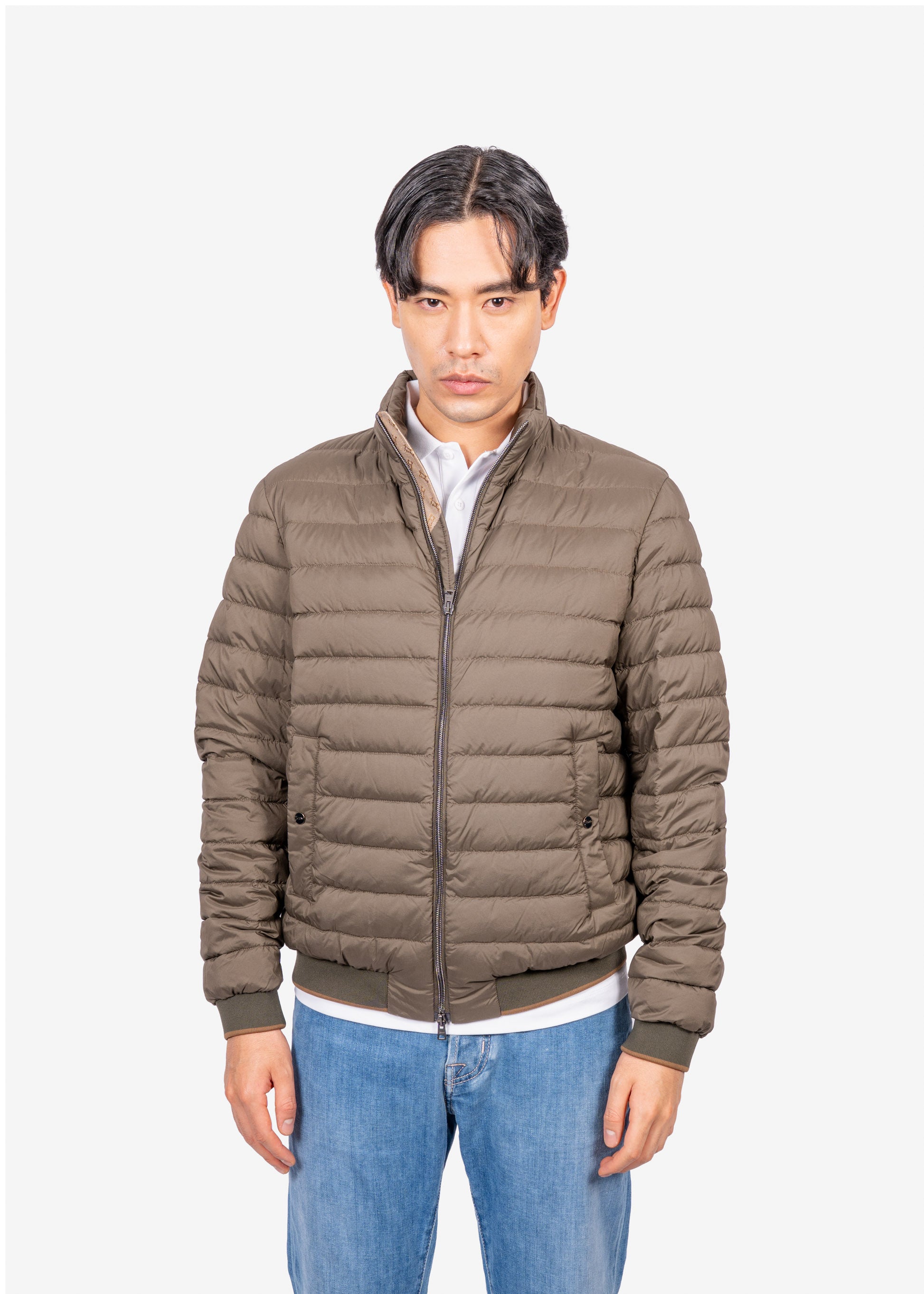 CHAQUETA HERNO CABALLERO VERDE POLIAMIDA (PI000975U192887745)
