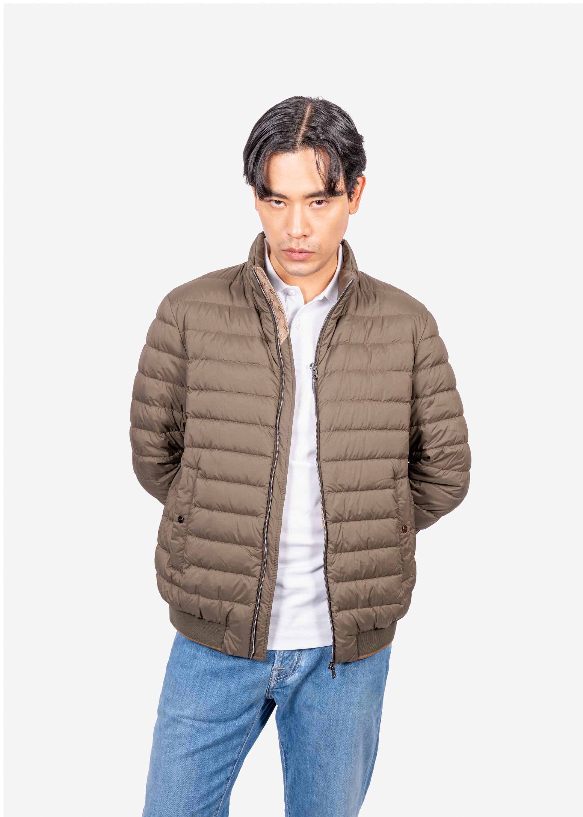 CHAQUETA HERNO CABALLERO VERDE POLIAMIDA (PI000975U192887745)