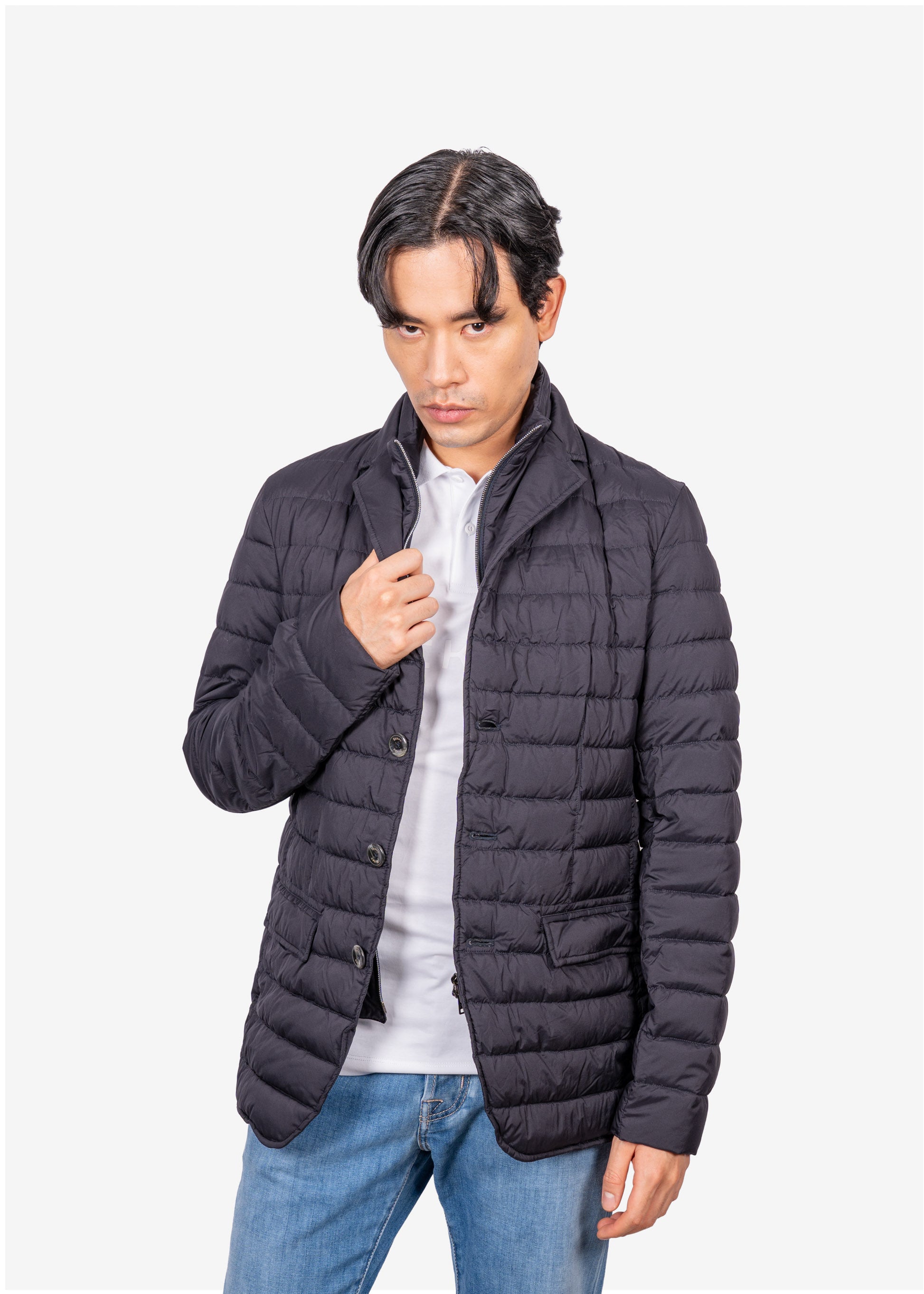 CHAQUETA HERNO CABALLERO AZUL POLIAMIDA (PI000991U192889200)