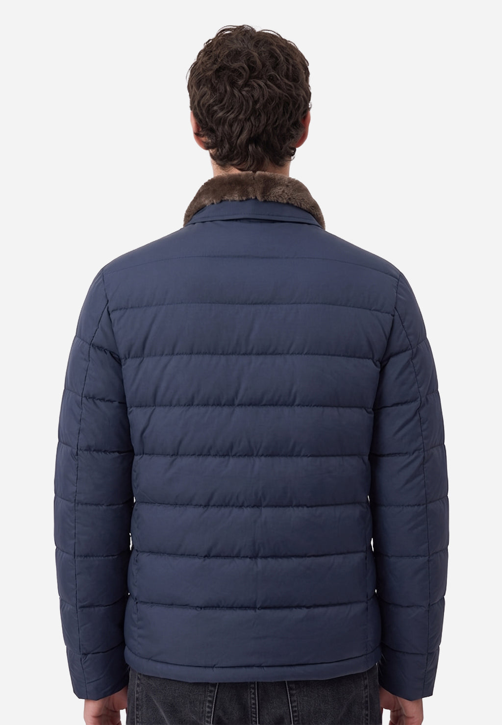 Chaqueta Azul Marino H.