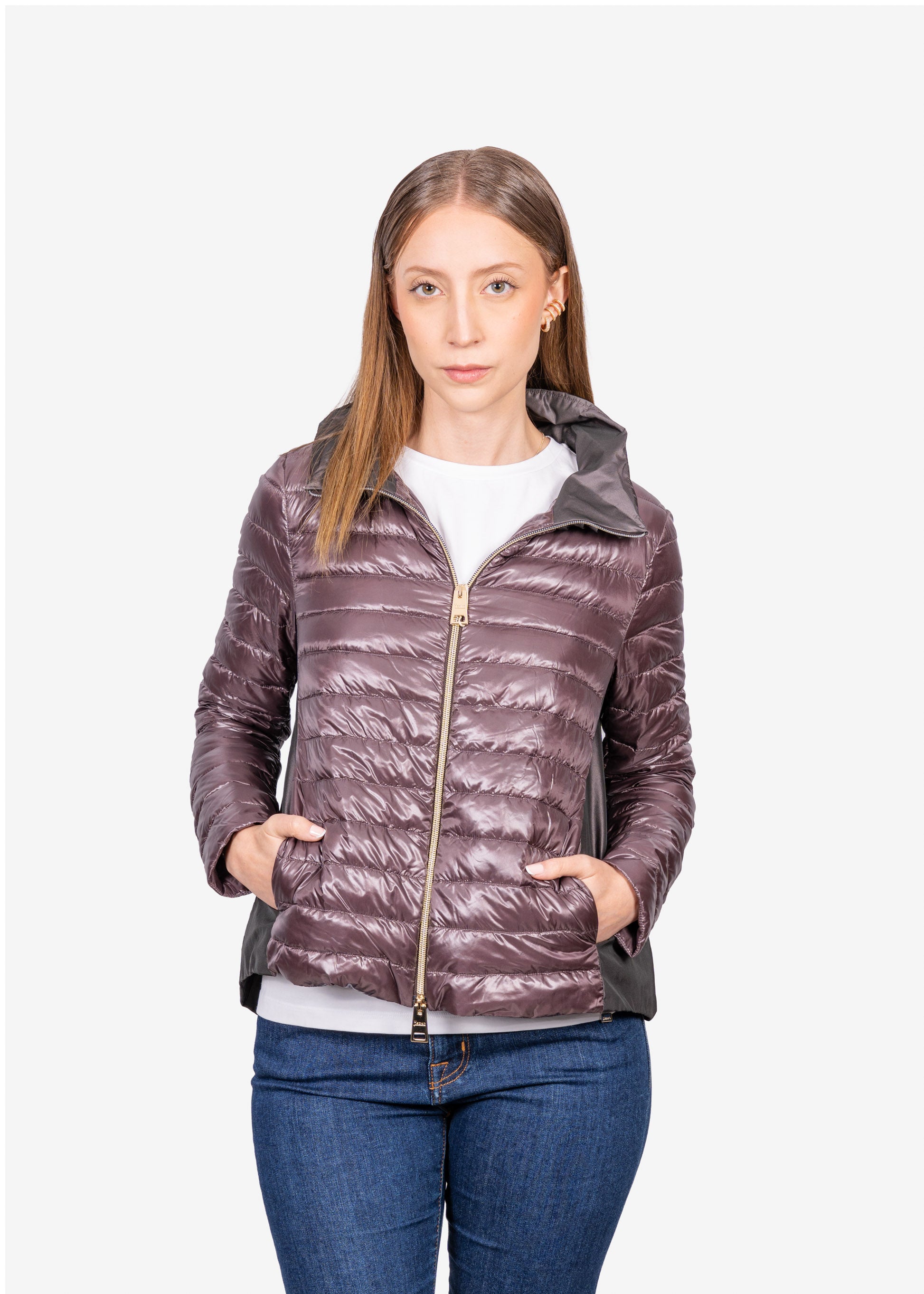 CHAQUETA HERNO DAMA UVA POLIAMIDA (PI001654D120172960)