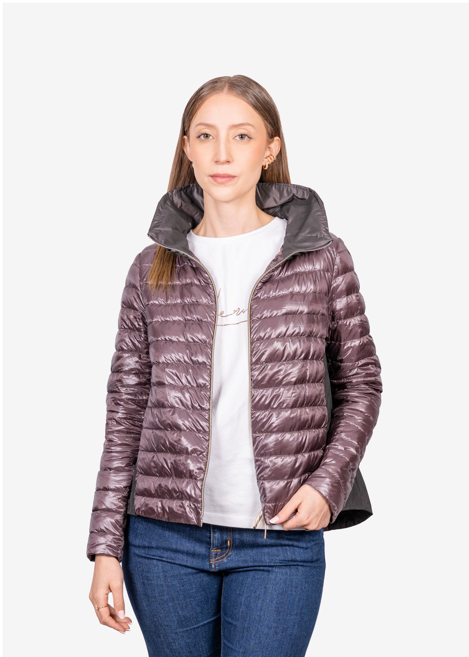 CHAQUETA HERNO DAMA UVA POLIAMIDA (PI001654D120172960)