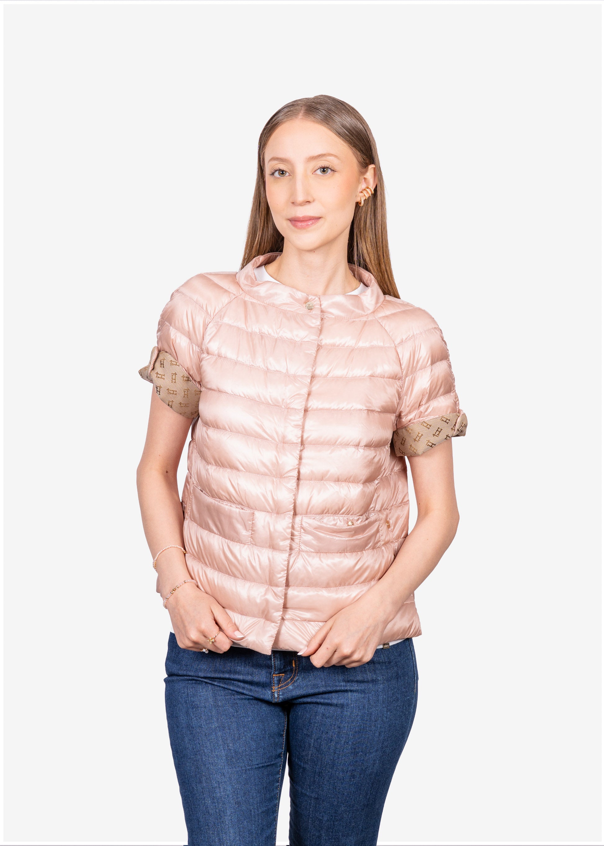 CHAQUETA HERNO DAMA ROSADO POLIAMIDA (PI001632D120174040)