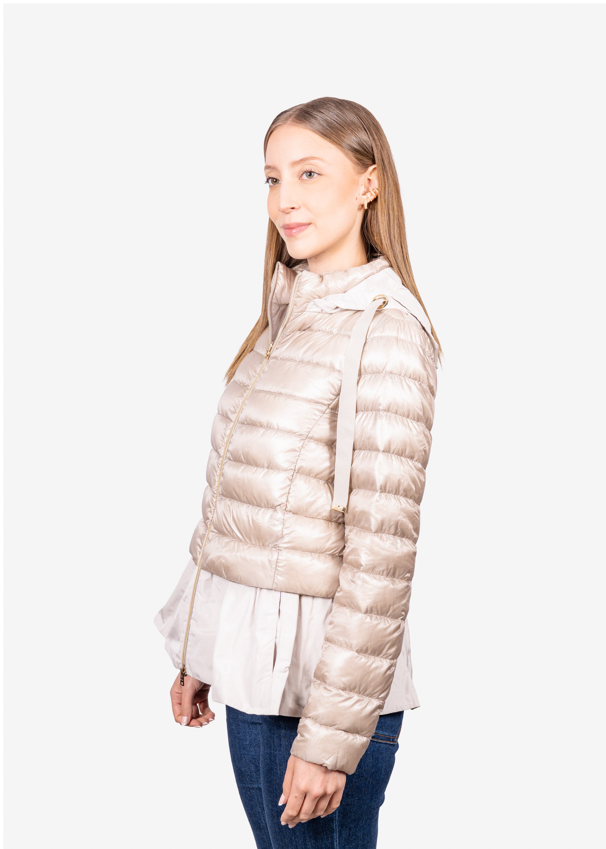 CHAQUETA HERNO DAMA BEIGE POLIAMIDA (PI001648D120171985)