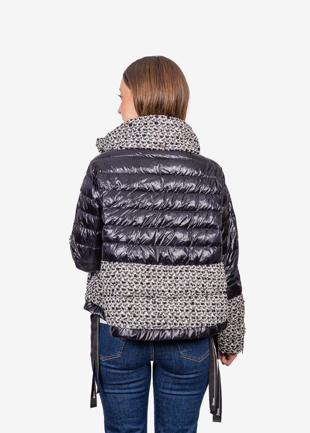 Chaqueta Acolchada Dama Negro