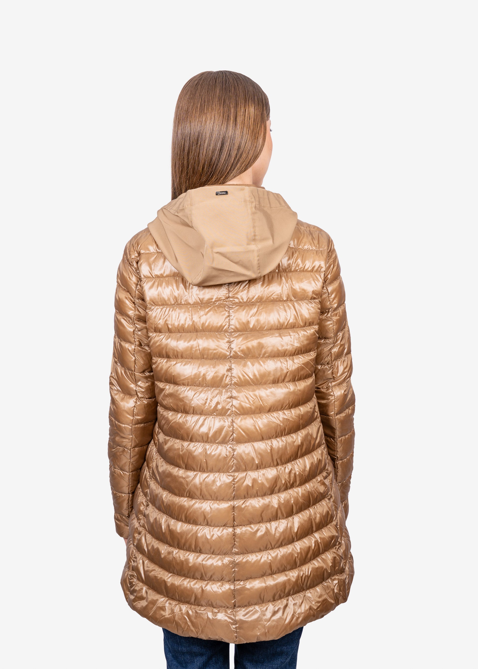 CHAQUETA HERNO DAMA CAFE POLIAMIDA (PI1089D120172155)