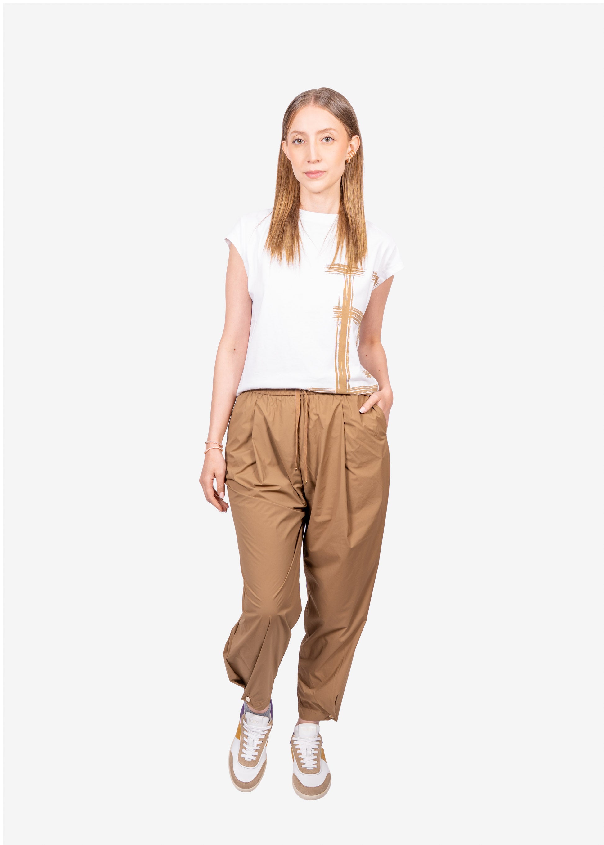 PANTALON HERNO DAMA CAFE POLIAMIDA + ELAS (PT000006D12431S8160)