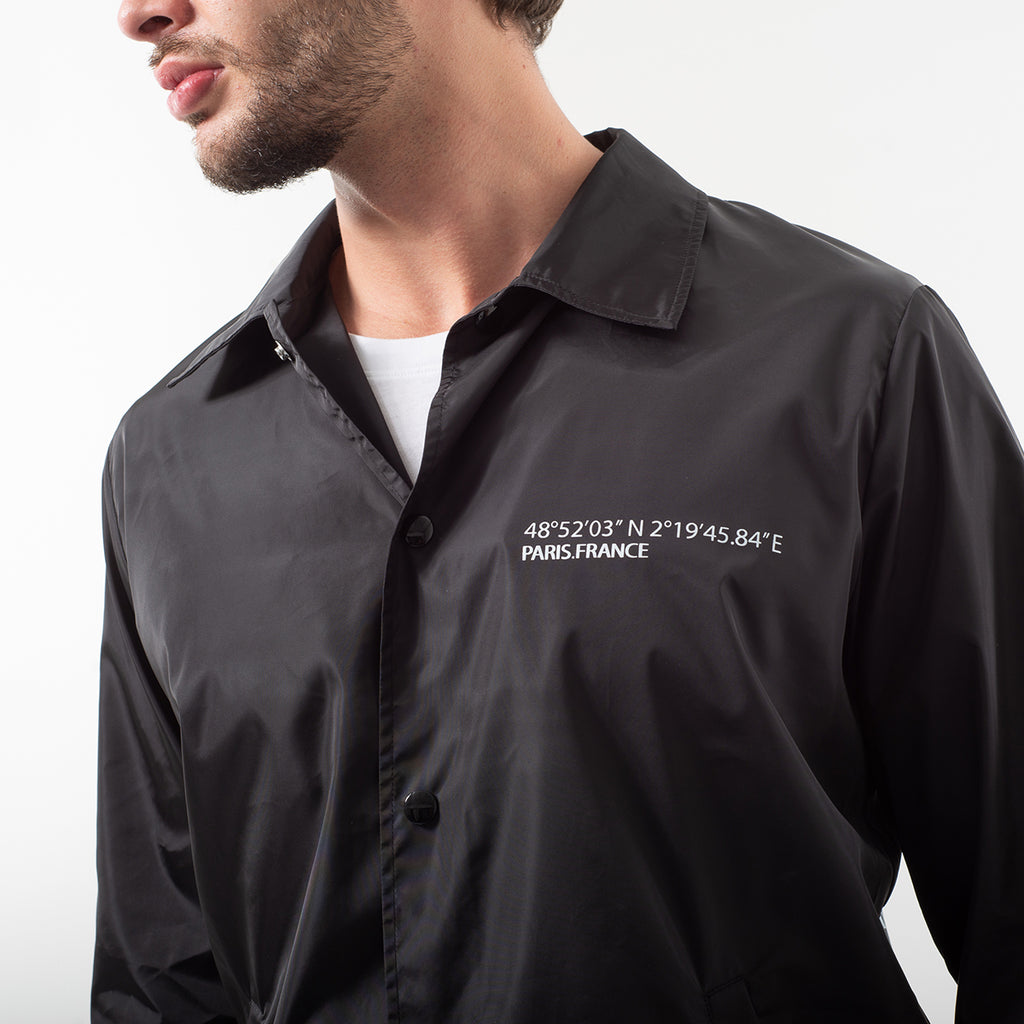 Chaqueta Negra Hombre V.