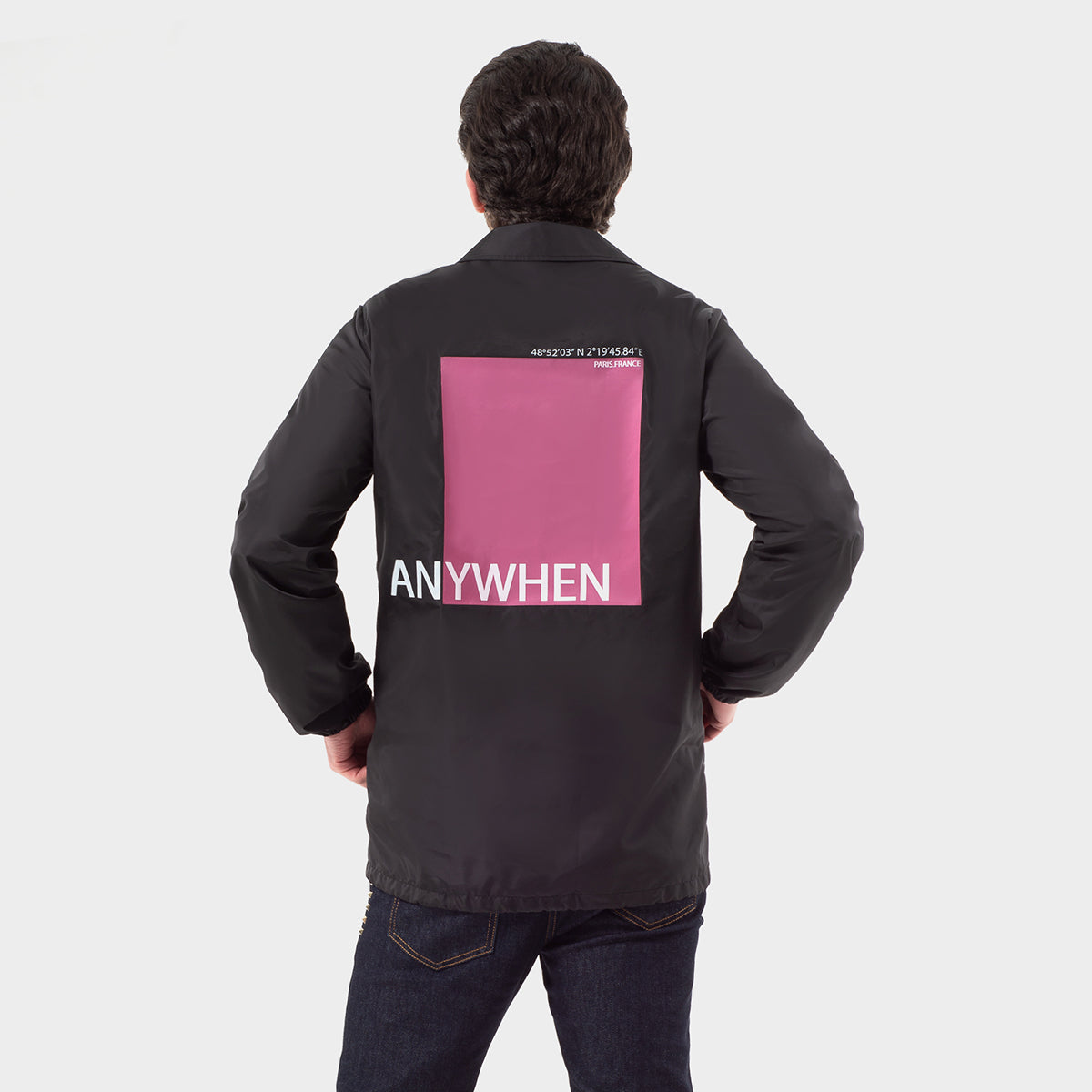 Chaqueta Negra Hombre V.