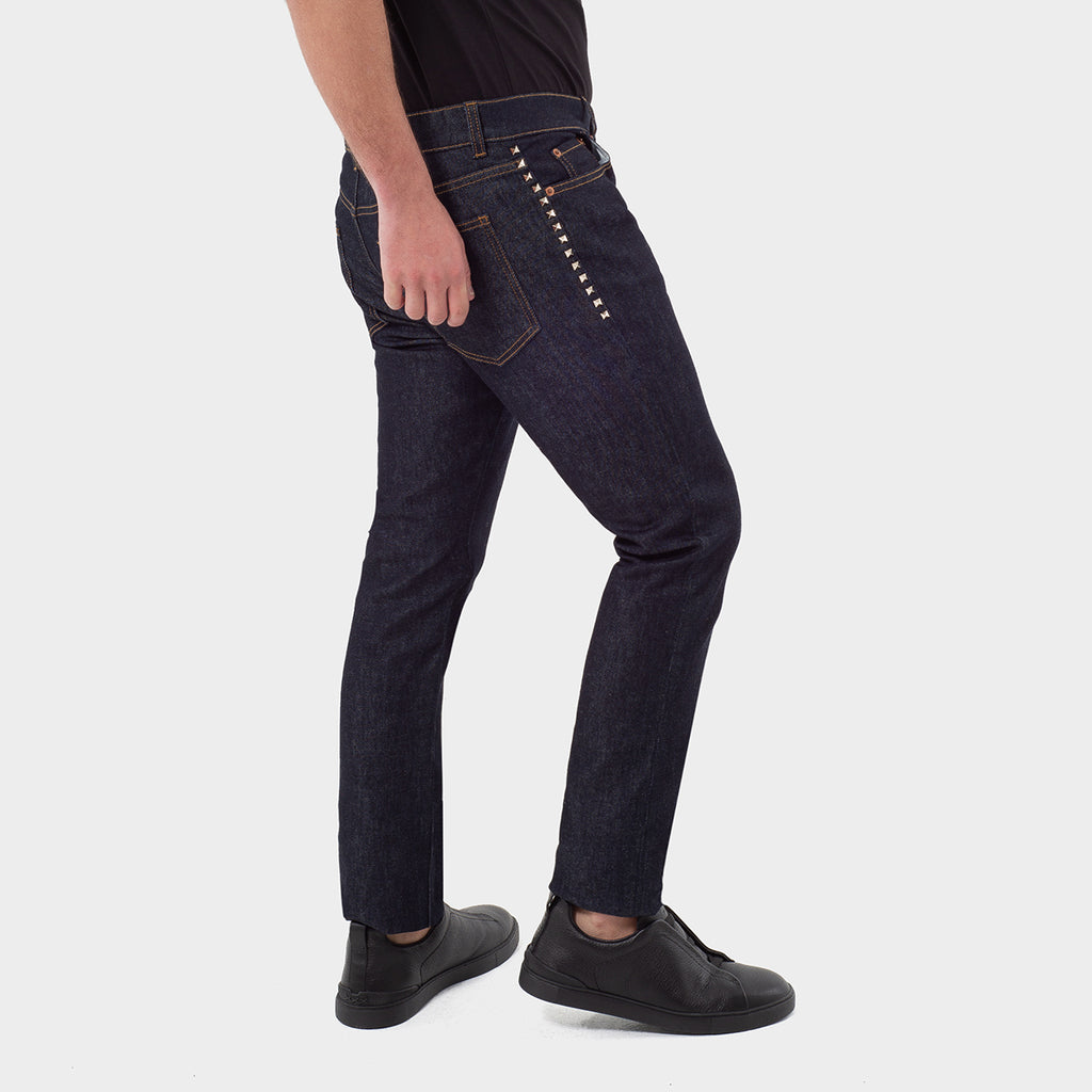 Jean Azul Profundo Hombre V.