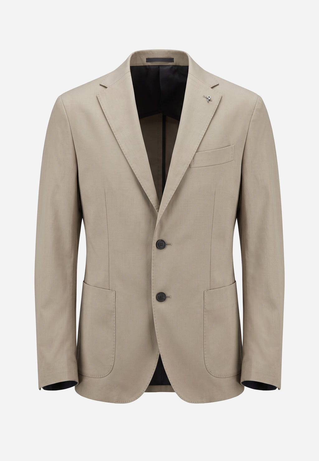 Blazer de Botonadura Sencilla Beige P.