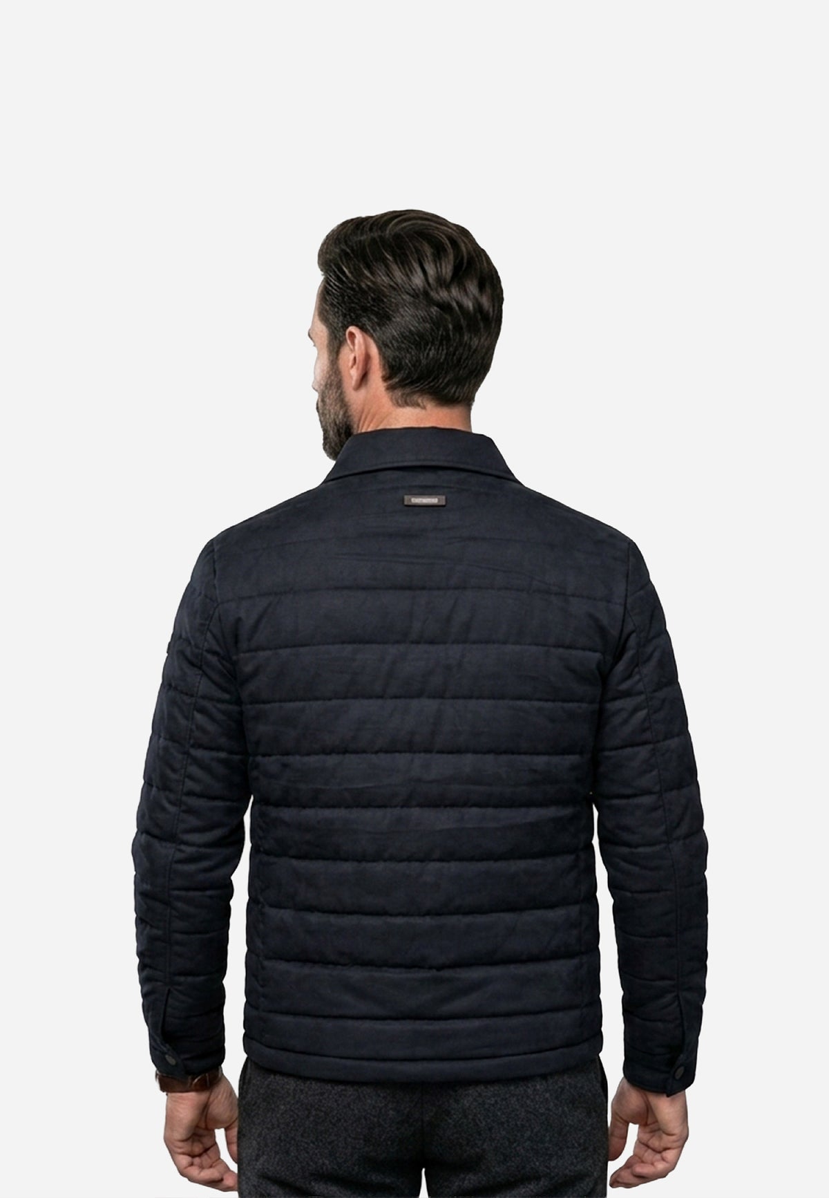 Chaqueta Cazadora Acolchada Negra P.