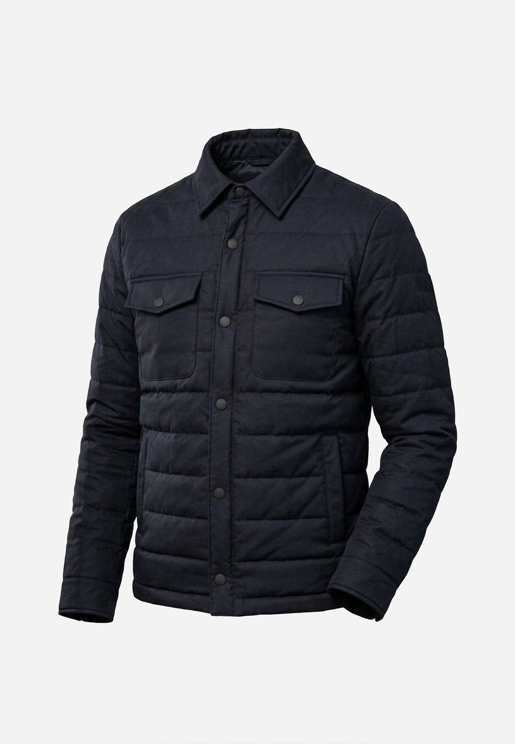 Chaqueta Cazadora Acolchada Negra P.