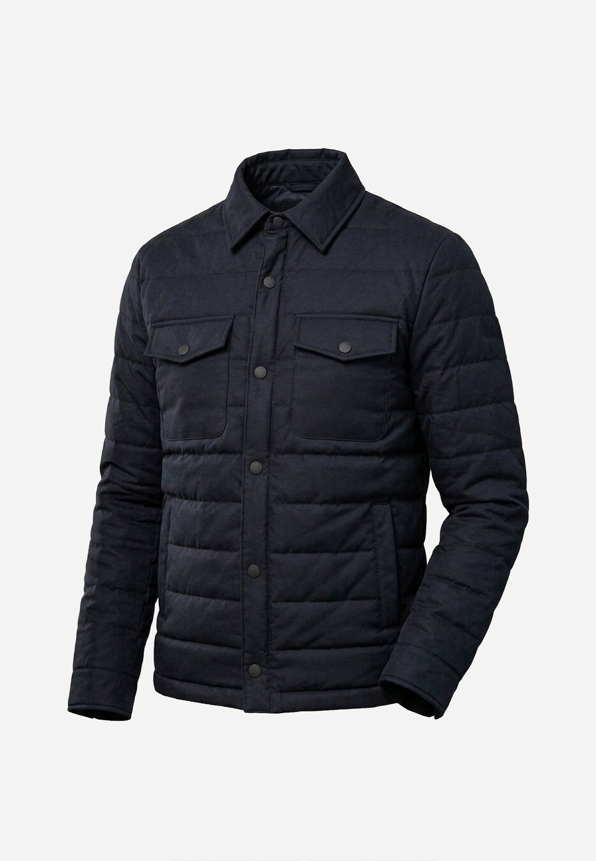 Chaqueta Cazadora Acolchada Negra P.