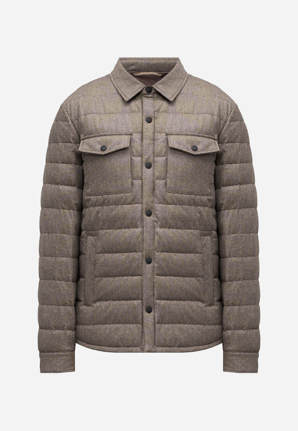 Chaqueta Cazadora Acolchada Café P.