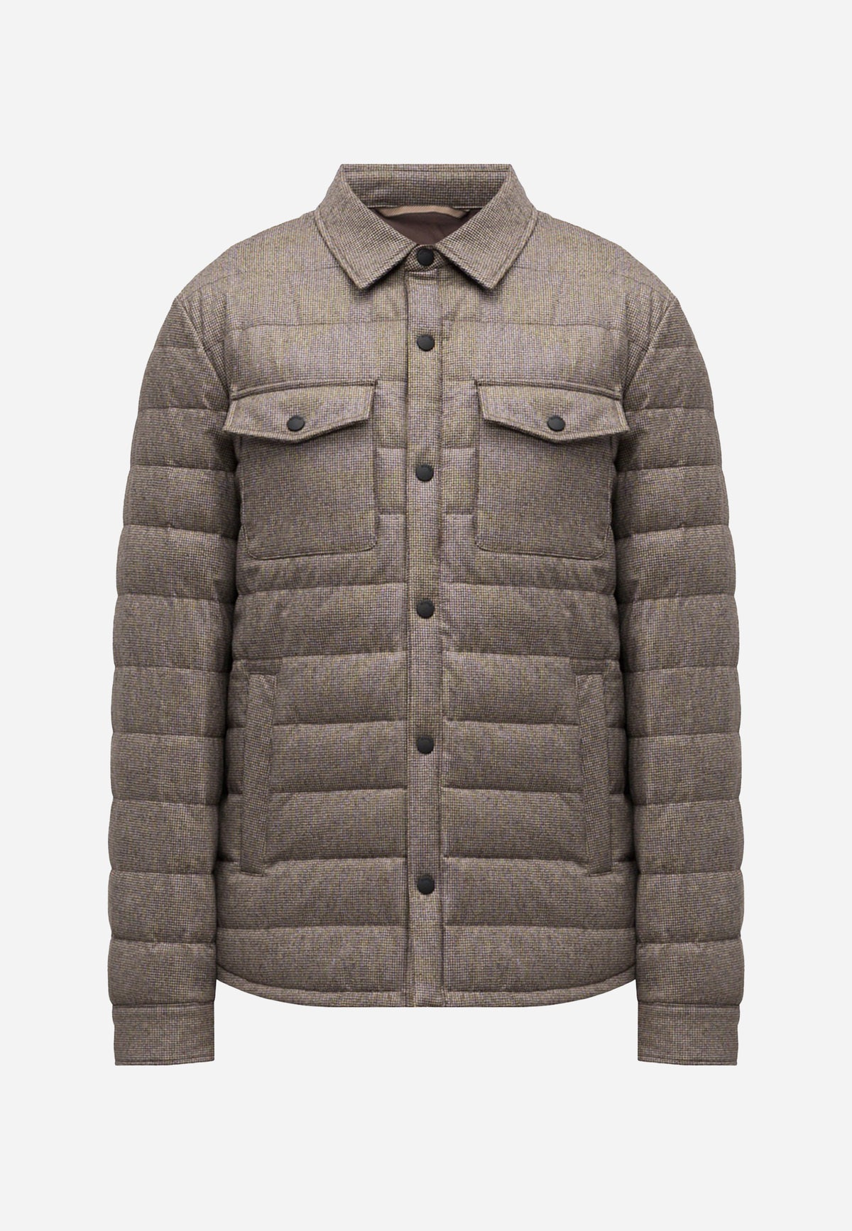 Chaqueta Cazadora Acolchada Café P.