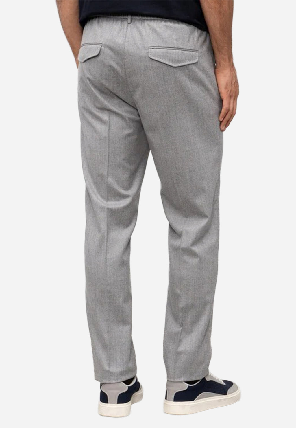 Pantalón con Cordón Ajustable Gris P.