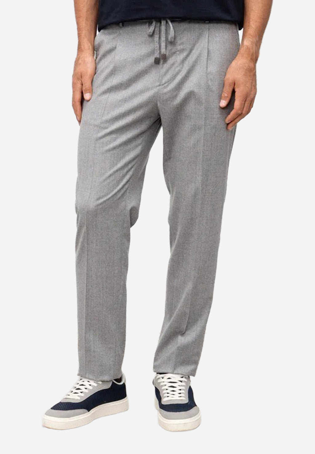 Pantalón con Cordón Ajustable Gris P.
