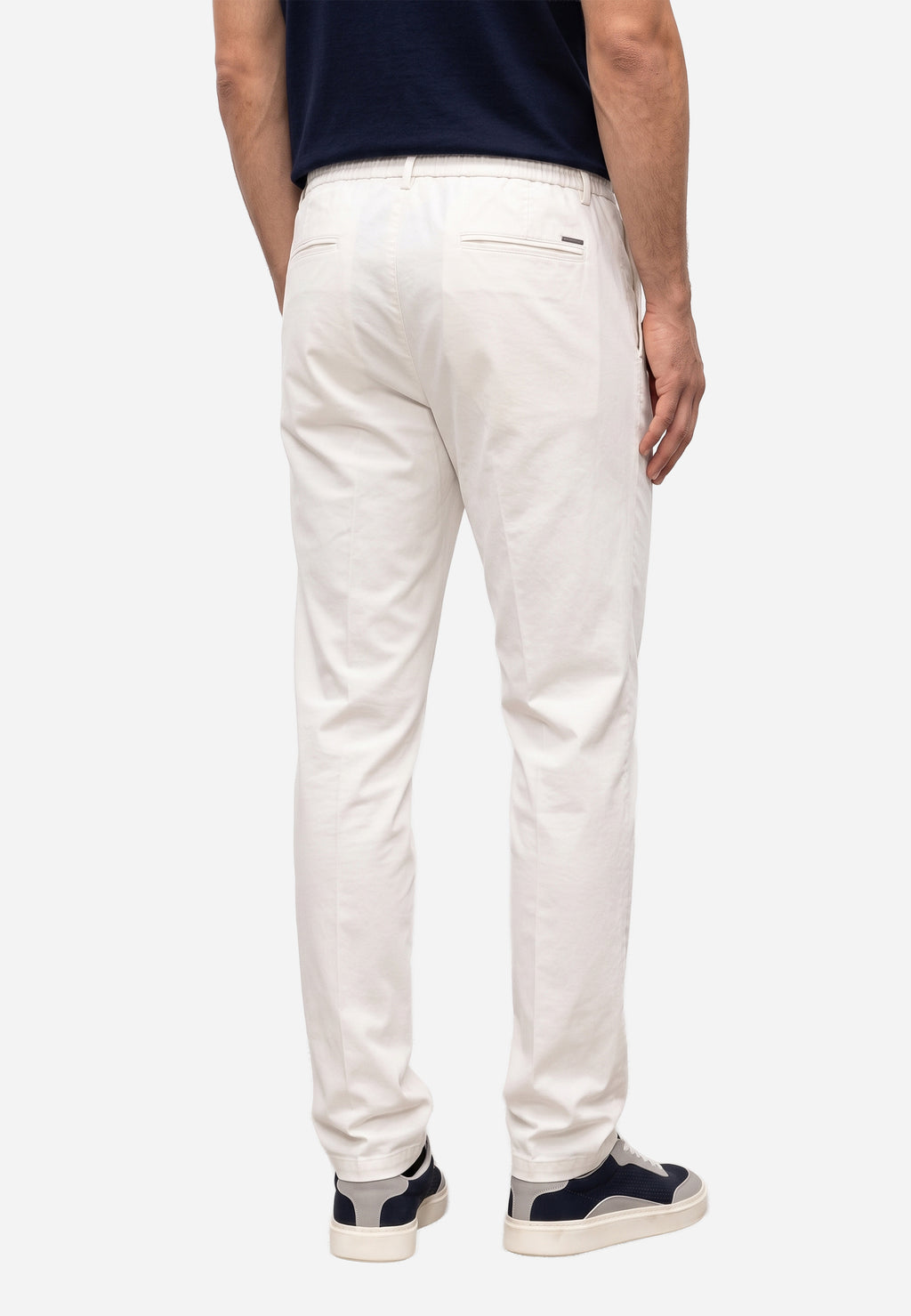Pantalón con Cordón Ajustable  Blanco Óptico P.