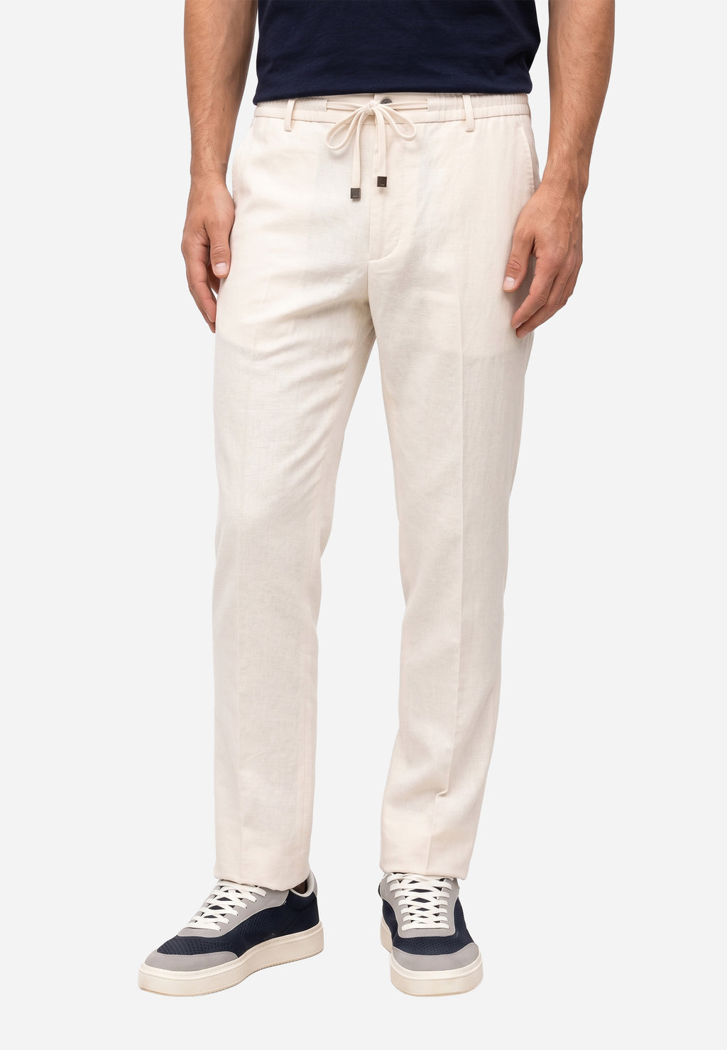 Pantalón con Cordón Ajustable  Blanco Óptico P.