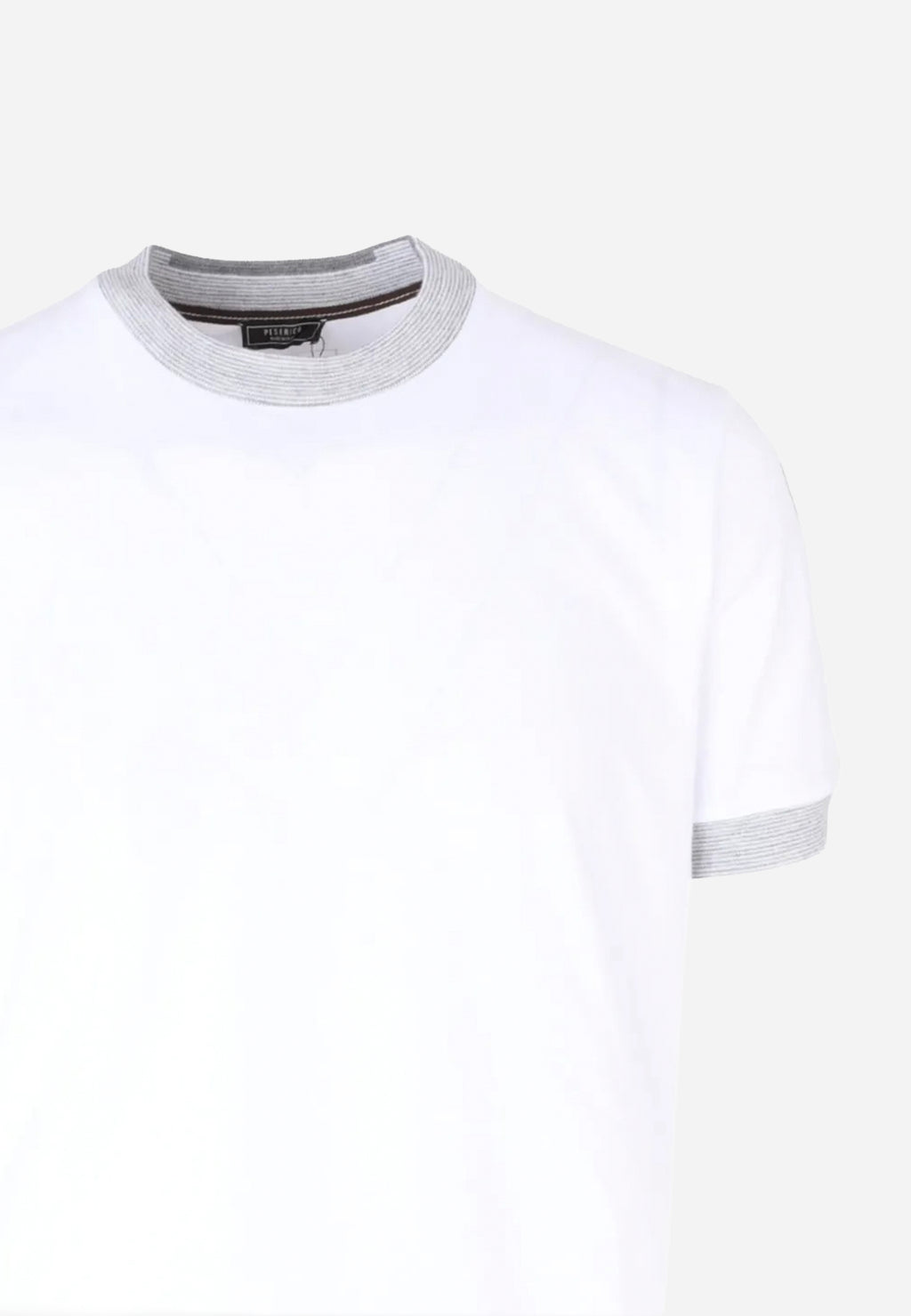Camiseta T-Shirt Ringer Blanco P.
