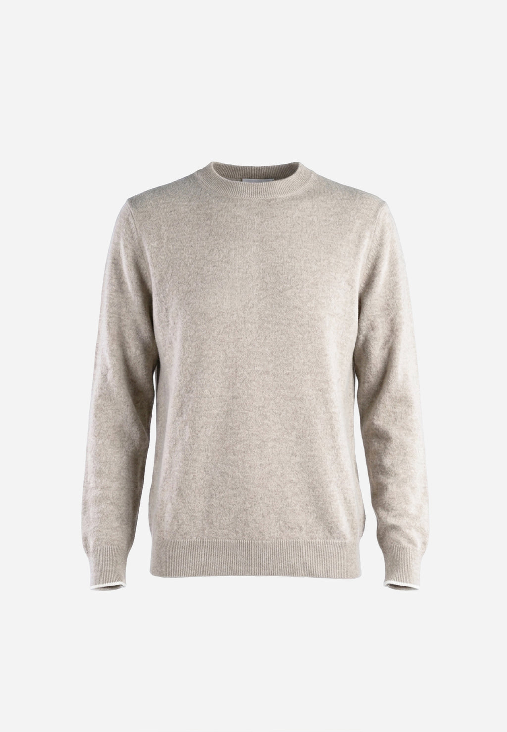Sweater Punto Beige Jaspeado P.