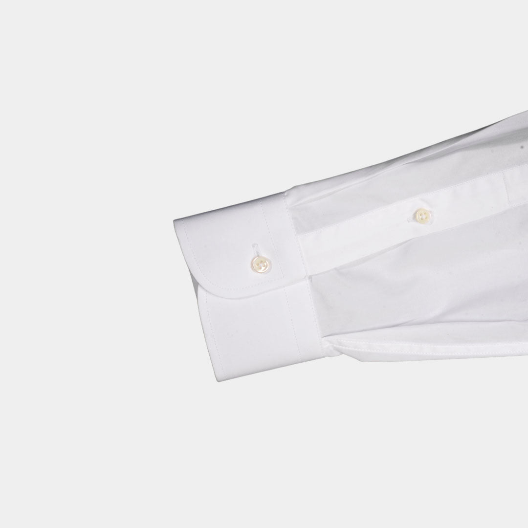 Camisa Básica Blanca Algodón E.M.