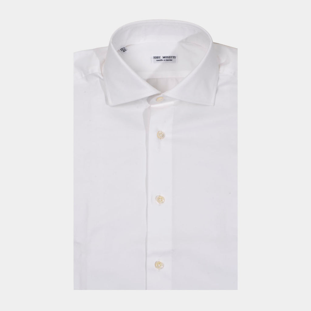 CAMISA EDDY MONETTI BLANCO ALGODON (FL34543-1 (309-1))