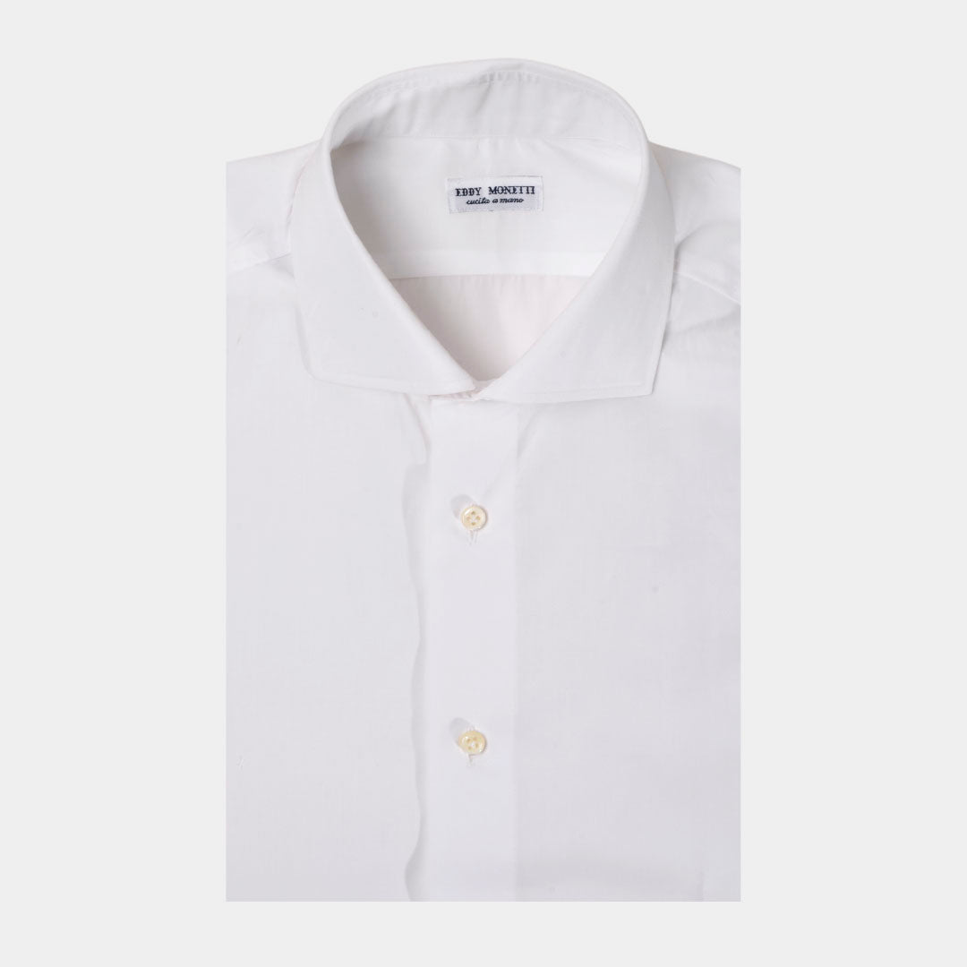 Camisa Blanca Formal "Cuello Abierto E.D.