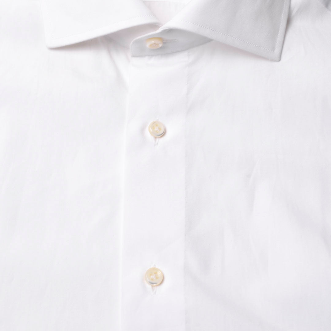 Camisa Blanca Formal "Cuello Abierto E.D.