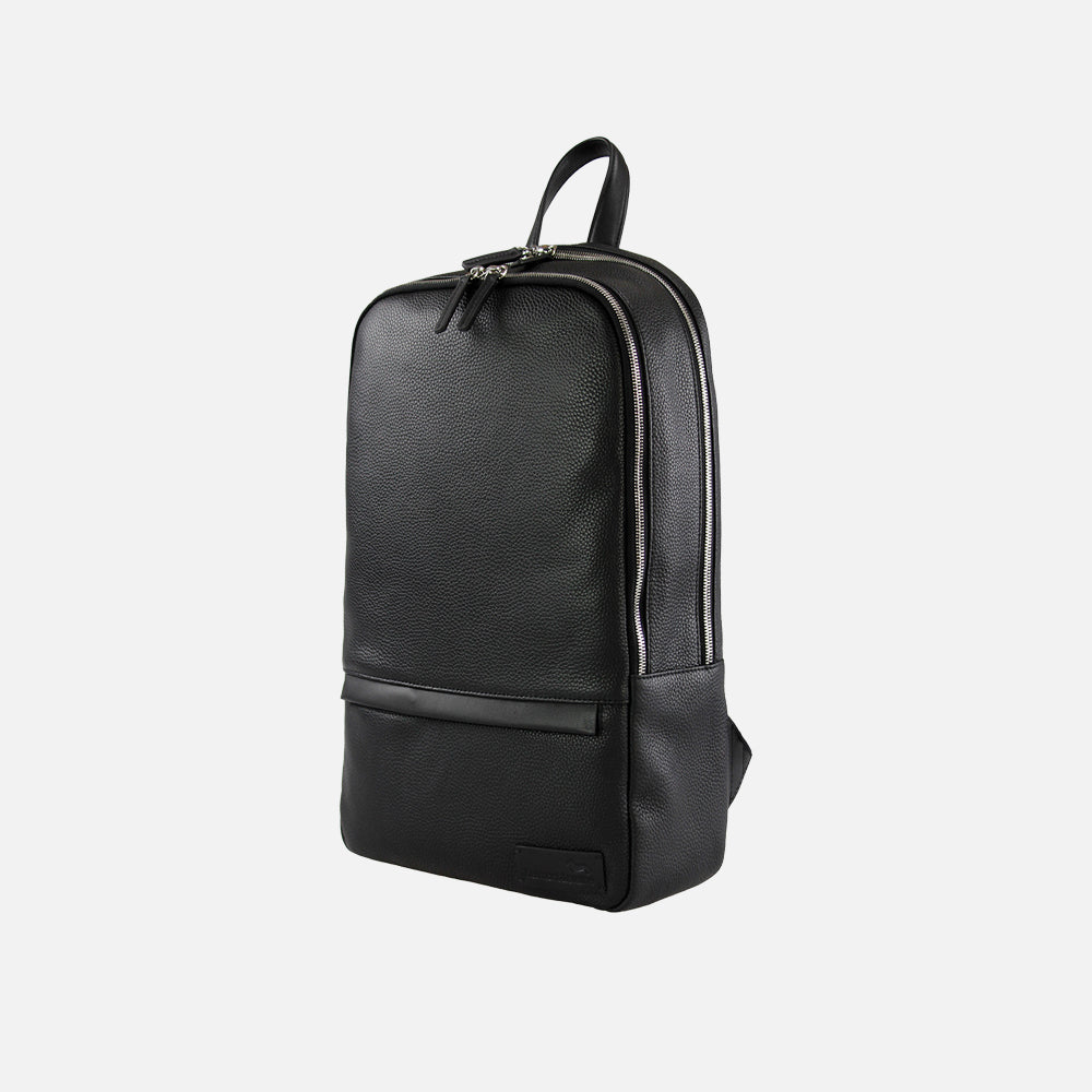 Back Pack Negra Logo H&B