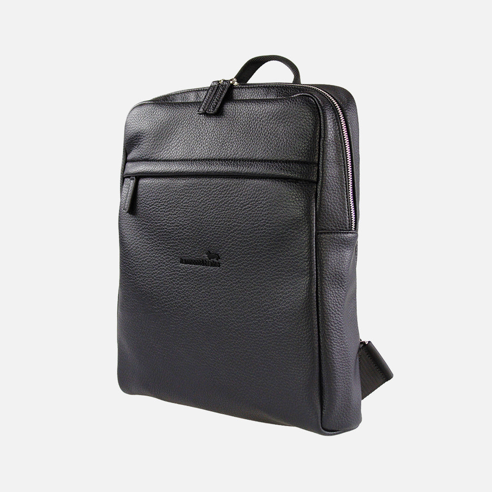 BACKPACK H&B SHOES NEGRO CUERO DELLE PELLE(H3EPMH660075999)