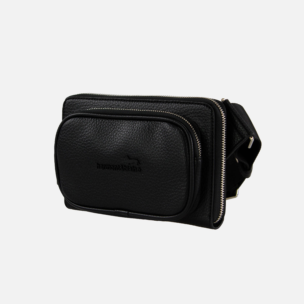 BELT BAG H&B SHOES NEGRO CUERO DELLE PELLE(H3EPMH930042999)