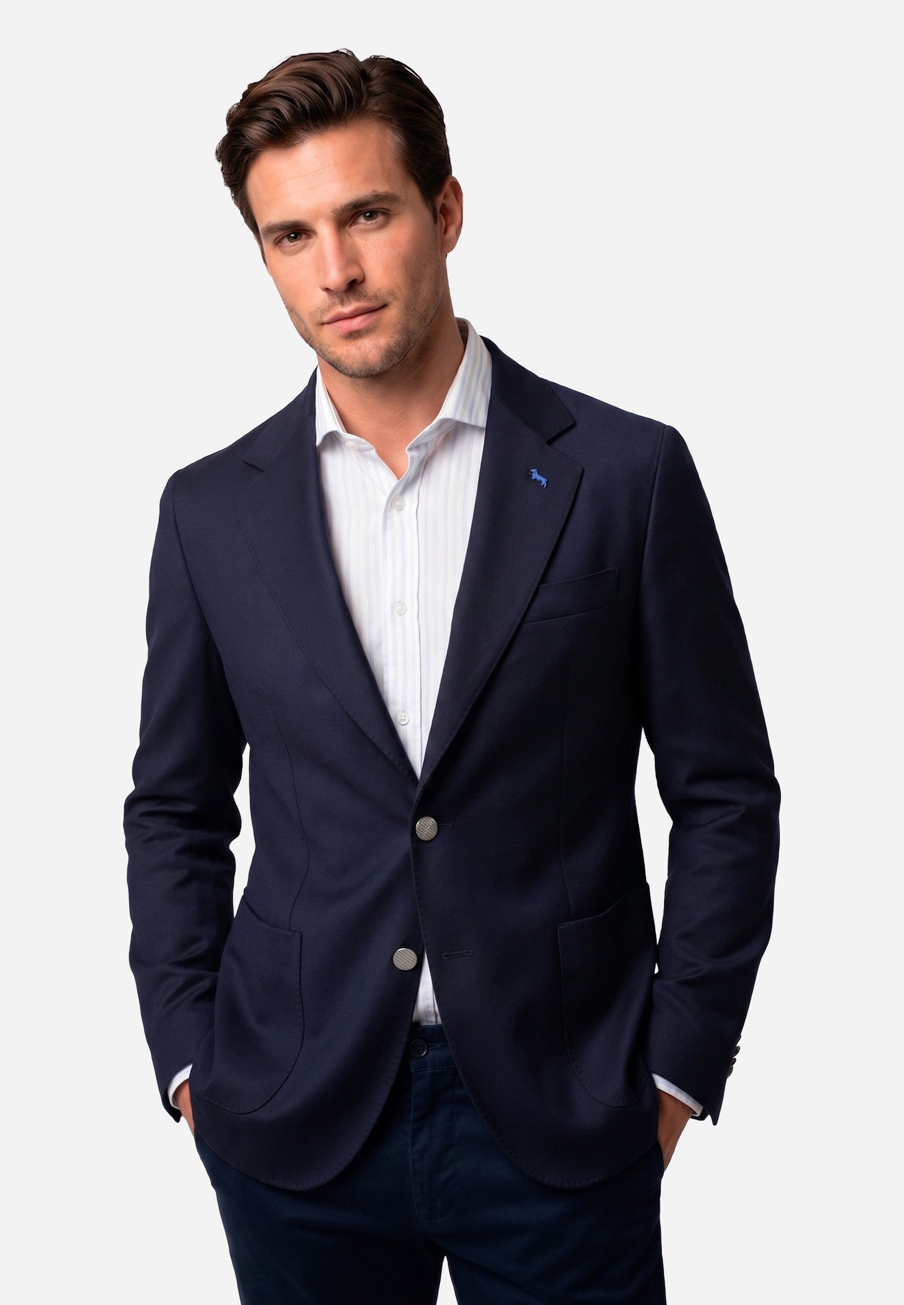 Blazer Azul Marino Hombre H&B.
