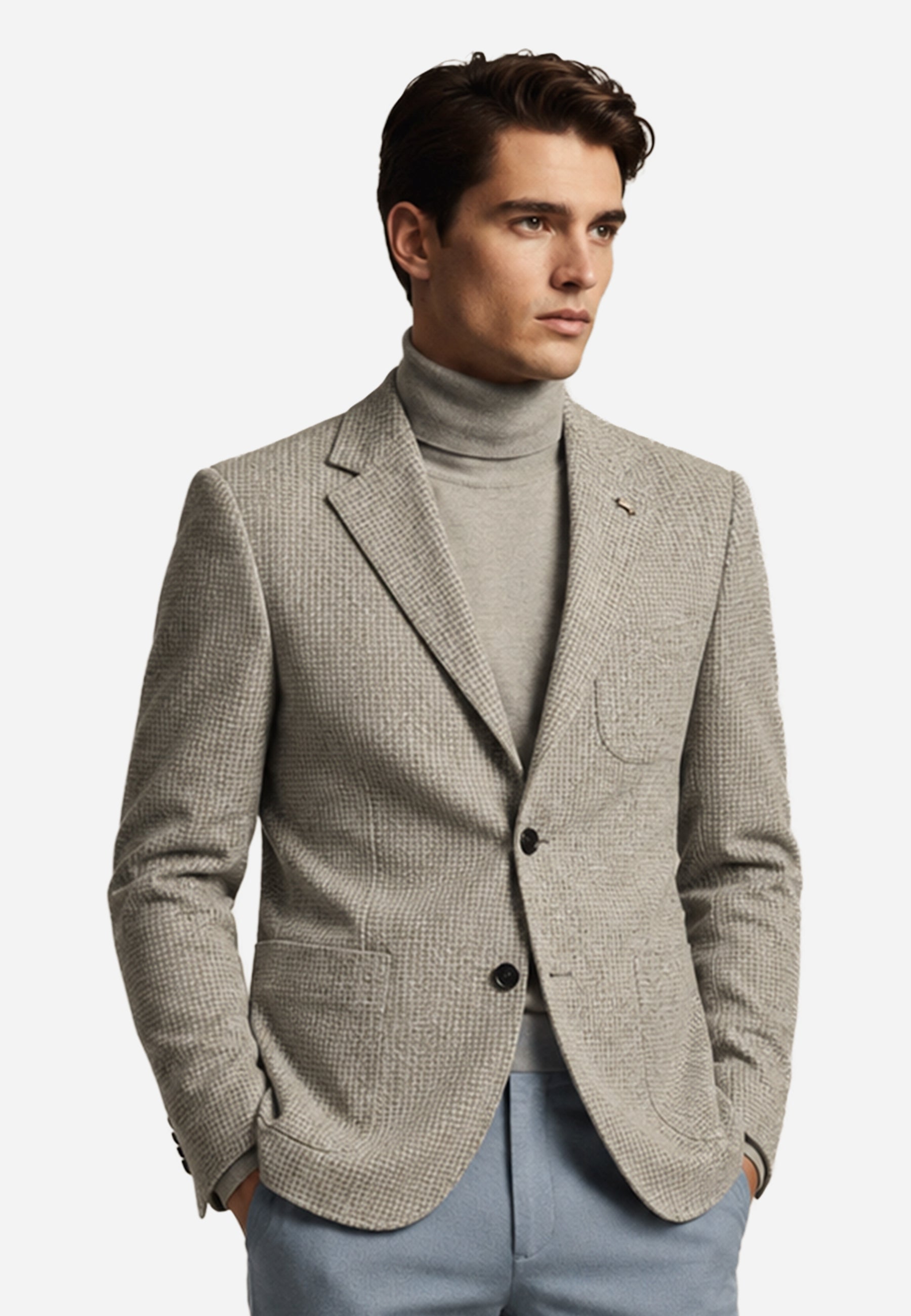 Saco Café Hombre H&B.