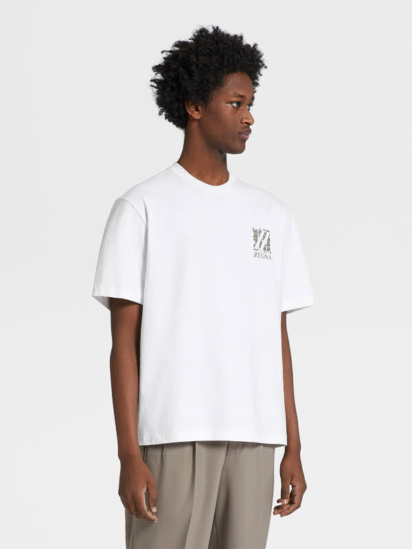CAMISETA-TSHIRT E. ZEGNA BLANCO (VY364-ZZ651T-6T2)