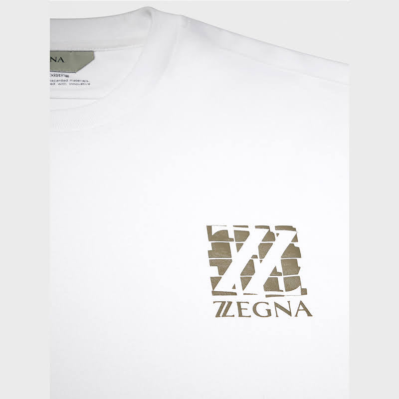 CAMISETA-TSHIRT E. ZEGNA BLANCO (VY364-ZZ651T-6T2)