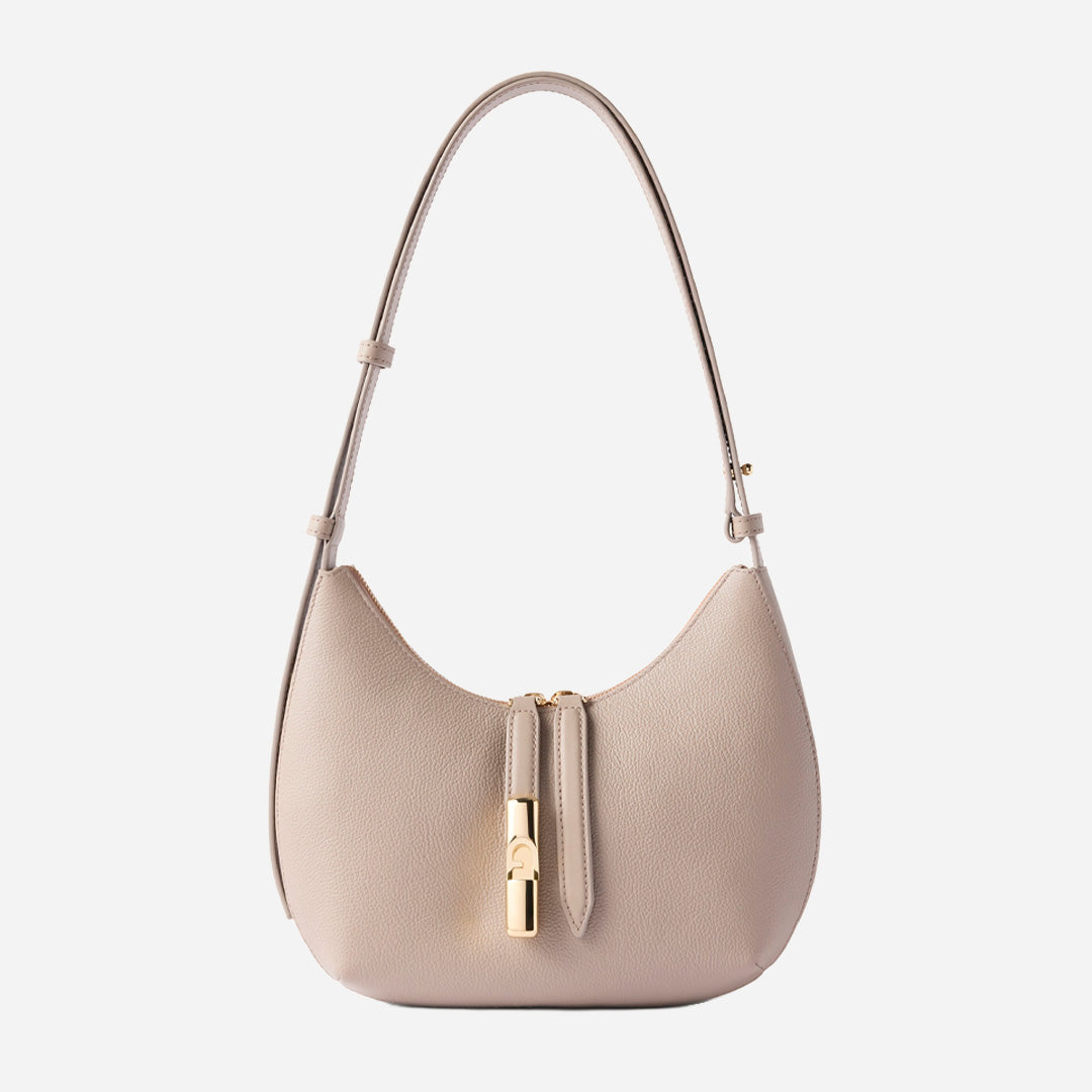 Bolso Goccia Lino – Beige F.