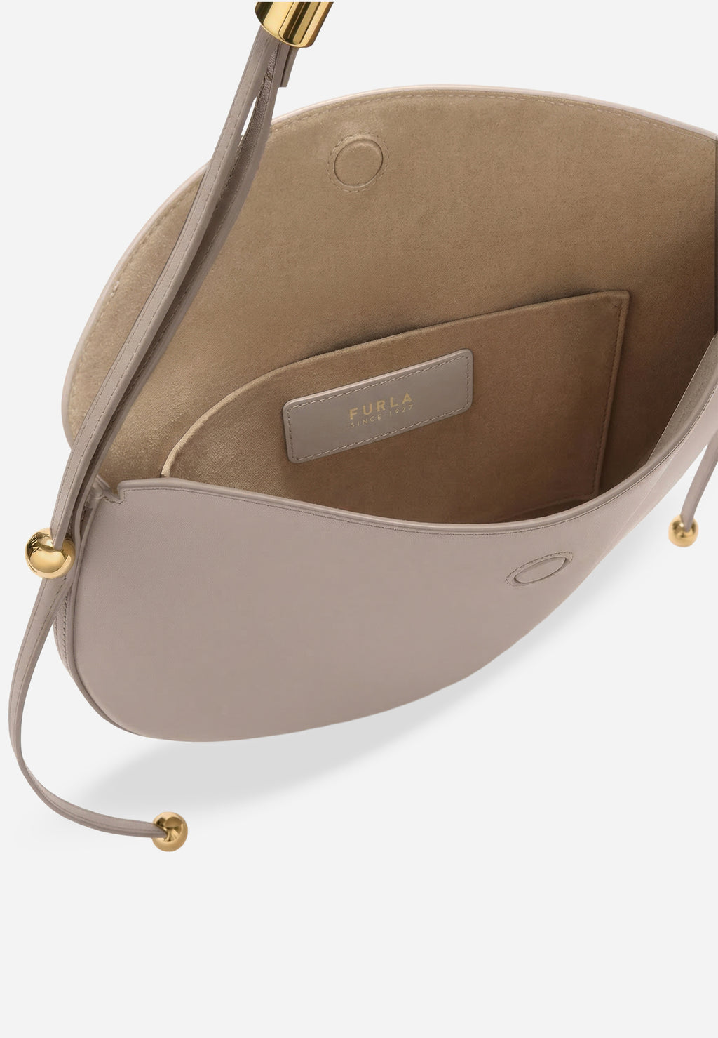 Bolso Moonstone Beige Dama Furla.