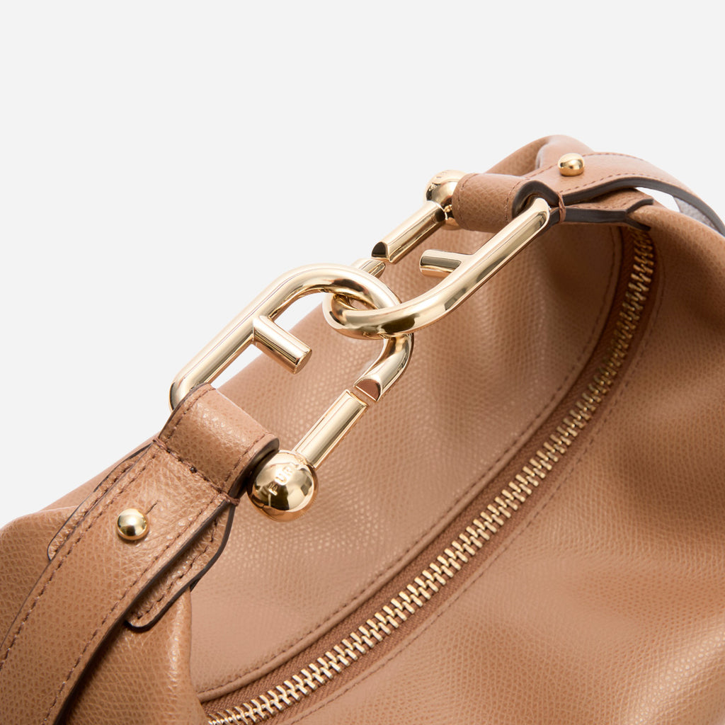 Bolso Tonie Shoulder Bag Toffee/Caramelo F.