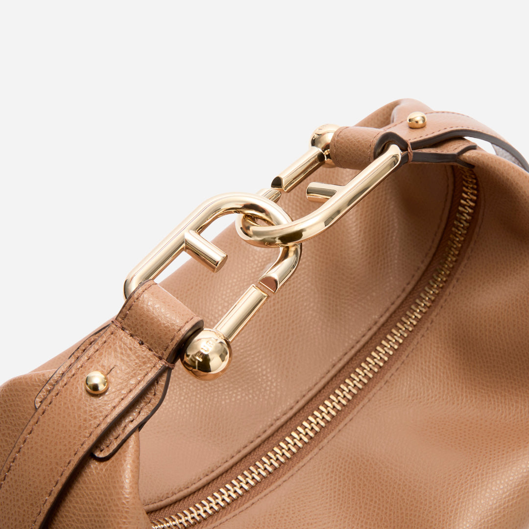 Bolso Tonie Shoulder Bag Toffee/Caramelo F.