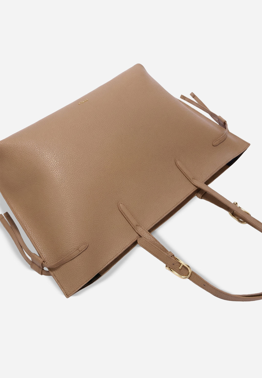 Bolso Tote Ava Café Dama Furla.